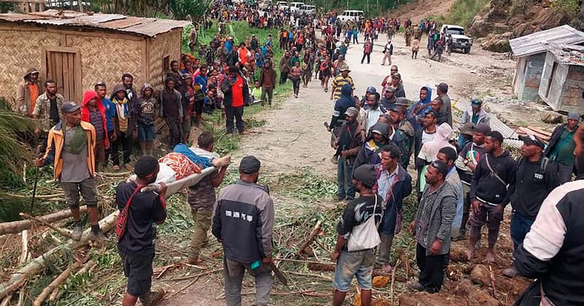 Кількість загиблих внаслідок зсуву ґрунту в Папуа-Новій Гвінеї досягла 670 людей