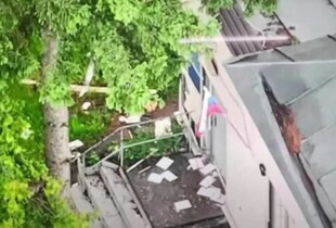 Більше у Рижівці російської ганчірки немає: Генштаб розповів про знищення замінованого прапора рф