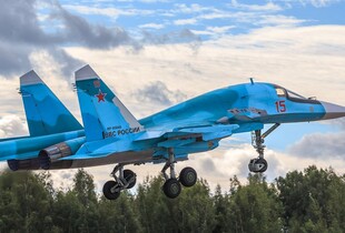 В росії розбився Су-34: екіпаж бомбардувальника загинув