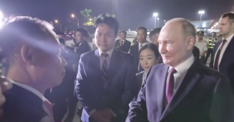 Путін прибув до В'єтнаму, де планує ухвалити спільну заяву 