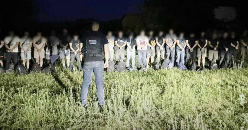 Прикордонники затримали 24 ухилянтів, які намагались незаконно виїхати з України