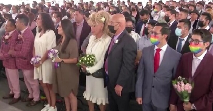 Понад 100 одностатевих пар одружилися в Мехіко за добу