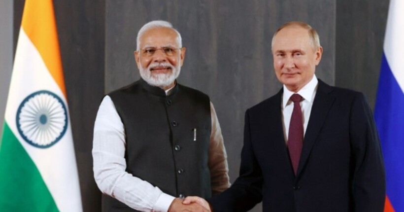 До Путіна приїхав прем'єр Індії Нарендра Моді