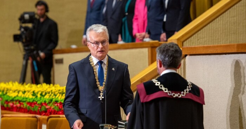 Науседа вдруге вступив на посаду президента Литви 