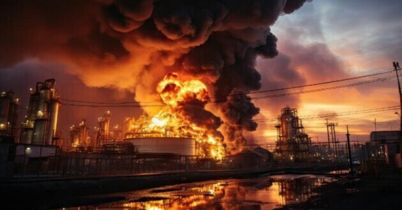 Атаку на нафтобазу в Ростовській області рф здійснило СБУ