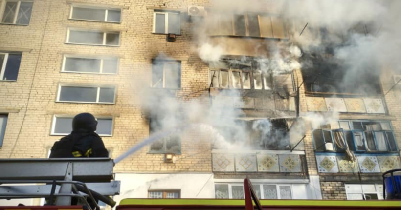 Російські обстріли спричинили 25 пожеж на території Херсонщини