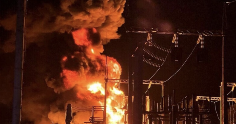 Атака на нафтобазу в Ростовській області: у мережі зʼявилося відео