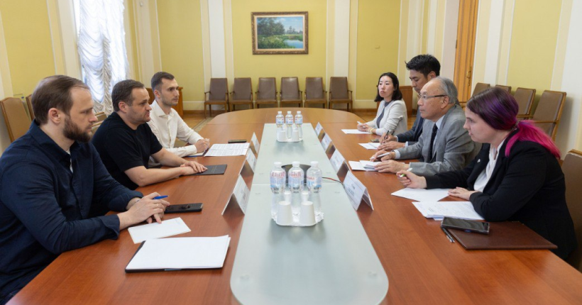 В Офісі Президента відбулася зустріч із послом Японії щодо відновлення української енергетики