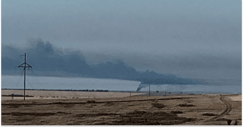 Палає нафтобаза в Туапсе та аеродром в Морозовську: дрони атакували росію 