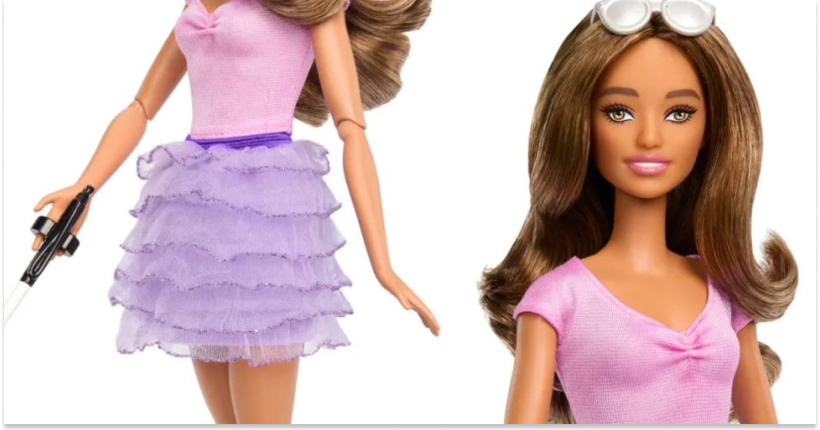 Компанія Mattel представила ляльку Барбі для дітей з вадами зору, – BBC