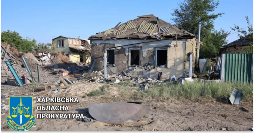 рф ударила КАБами по Купʼянську-Вузловому: поранені дві людини, пошкоджено житлові будинки