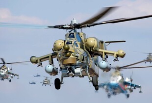 У ГУР показали наслідки знищення трьох російських гелікоптерів