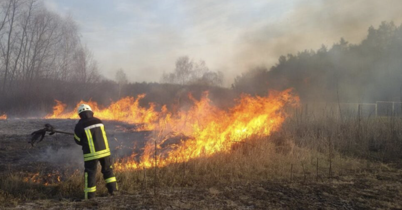 На Київщині після нічної атаки дронів зафіксовано дві пожежі