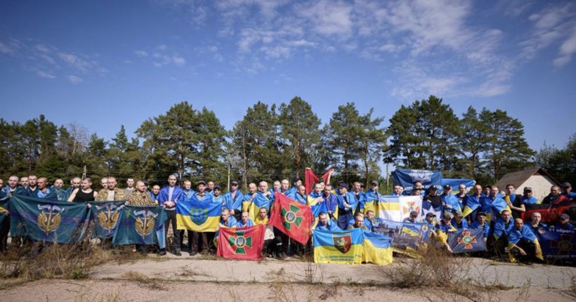 Україні вдалося повернути з російського полону ще 103 людини, - Зеленський