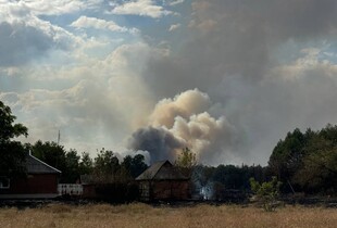 На Полтавщині протягом кількох днів сталося чотири масштабні пожежі: площа загорання 180 га