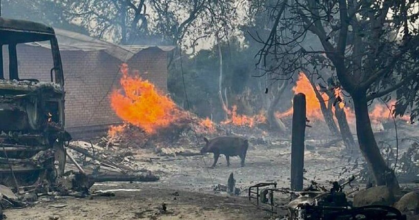 На Чернігівщині росіяни поцілили безпілотником у газовоз: серед загиблих є дитина