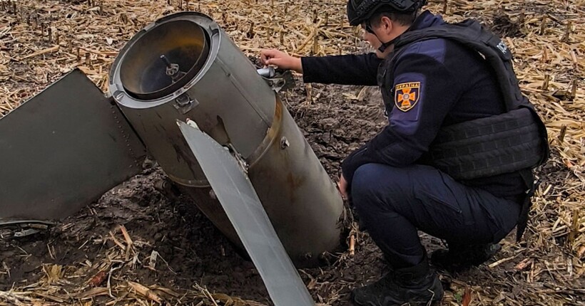 На Київщині фермер знайшов залишки ракети С-300