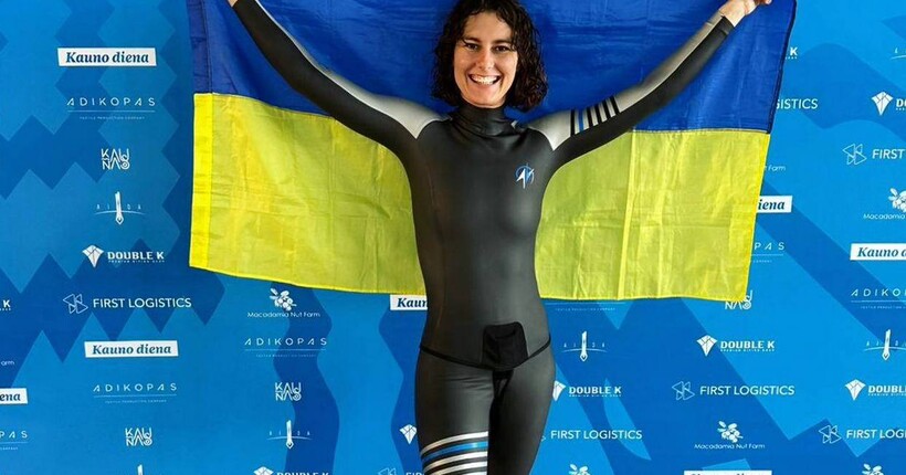 Українка виборола золото на чемпіонаті світу з фрідайвингу