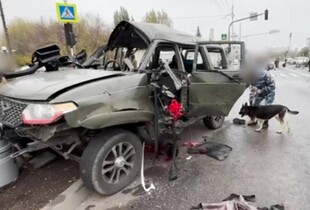 У Луганську підірвали авто із російським майором розвідки Пєрвухою, - ГУР