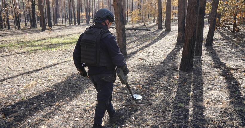 Мінна небезпека на Донеччині: піротехніки виявили 15 вибухових пристроїв