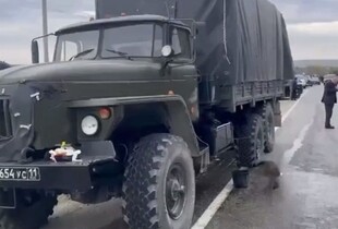 У Чечні розстріляли вантажівку Росгвардії, є загиблі (фото і відео)