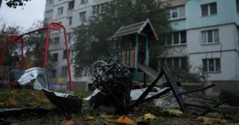 У Києві ліквідовано пожежу через ворожу атаку в  Святошинському районі