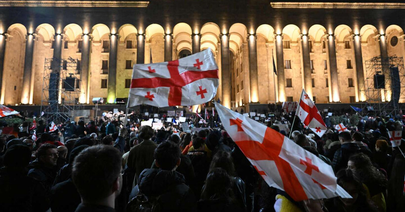 У Тбілісі почалися мітинги через відмову уряду Грузії розпочати переговори щодо вступу до ЄС