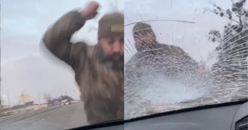 На одному з блокпостів у Київській області водій наїхав на представника ТЦК 