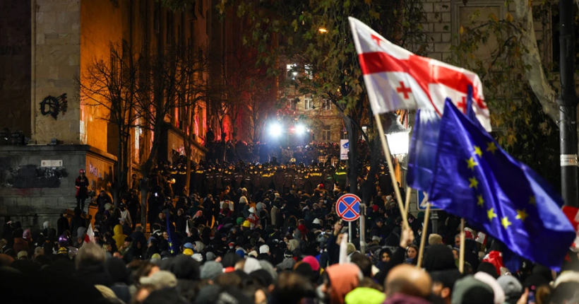 У Грузії триває масштабна акція протесту