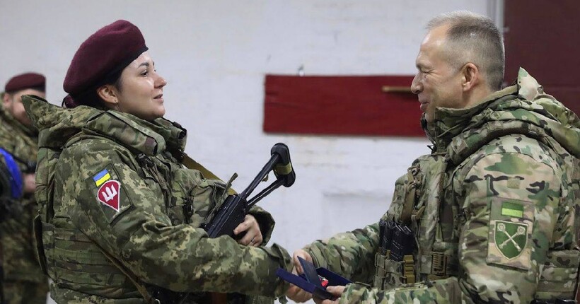 Сирський нагородив воїнів на Курському напрямку: втрати ворога перевищили 38 тисяч