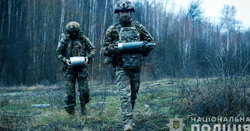 На Сумщині сапери знешкодили близько 170 вибухонебезпечних предметів за один виїзд