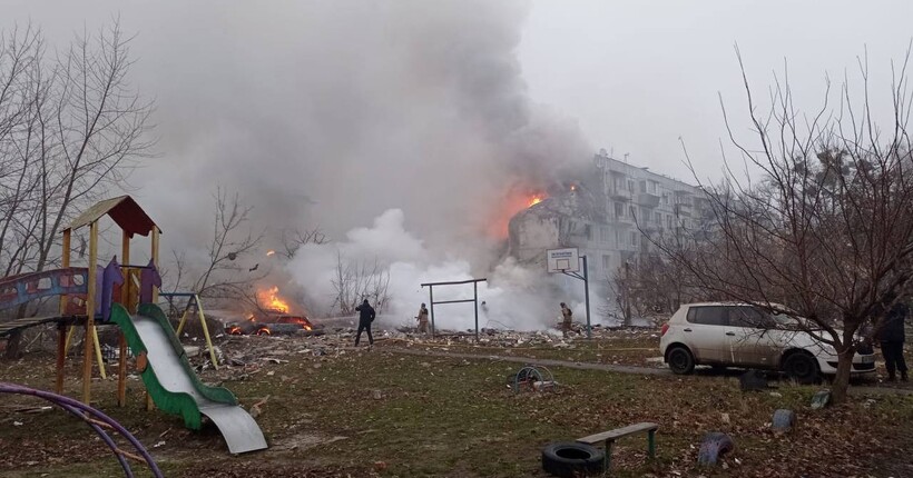 У Полтаві ворог влучив у житловий будинок (фото)