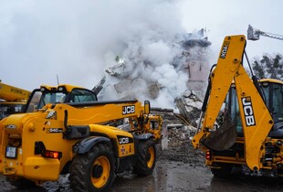 ДСНС залучила рятувальників із Черкащини та Сумщини для ліквідації наслідків удару по Полтаві