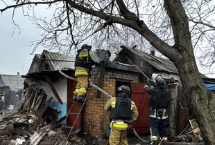 На Донеччині рятувальники ліквідували наслідки удару по Родинському