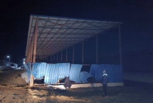 На Полтавщині російський дрон пошкодив складське приміщення підприємства
