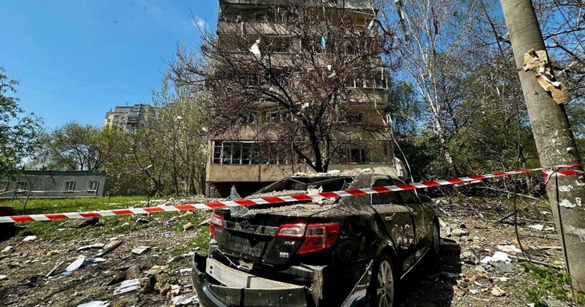 Вибухи в Запоріжжі: поліція показала перші хвилини атаки рф