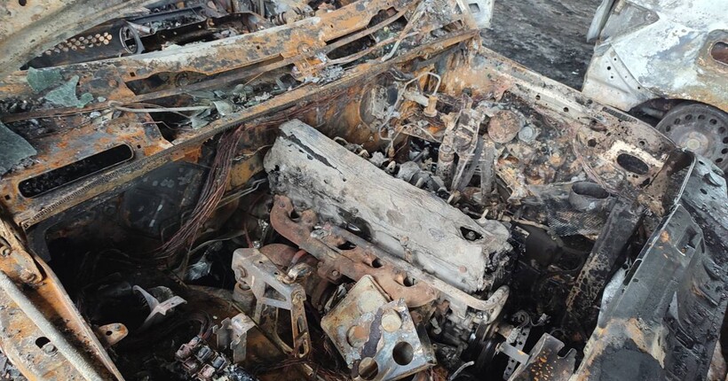 У Харкові 17-річного юнака підозрюють у підпалі автомобіля військового на замовлення спецслужби рф