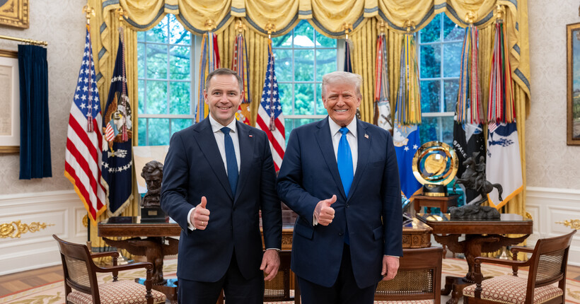 Трамп зустрівся з кандидатом в президенти Польщі Навроцьким, який 