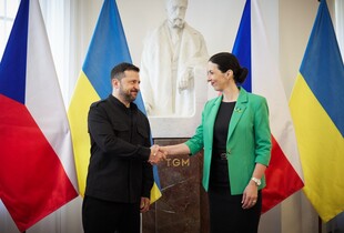 Зеленський зустрівся зі студентами Карлового університету