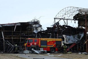 В Харкові показали наслідки удару дронами по найбільшому ринку “Барабашово”(фото)