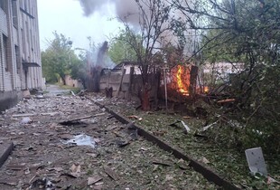 Росіяни ввечері вдарили по Умані: пошкоджено навчальний заклад (фото)