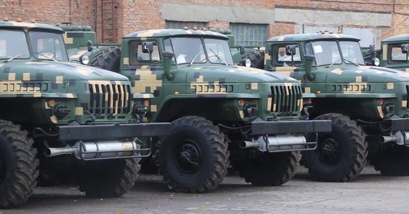 Сили оборони України отримали понад 50 нових зразків автотехніки від початку року