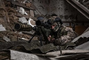 Українські оборонці знищили ворожу гаубицю 