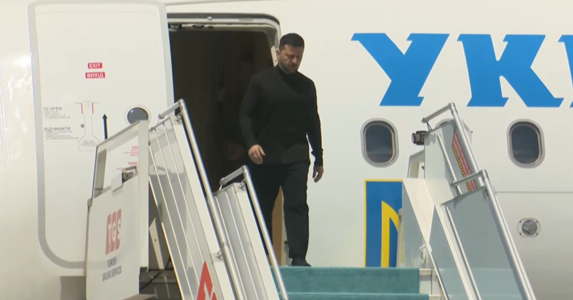 Президент України прибув до Анкари для переговорів щодо завершення війни в Україні