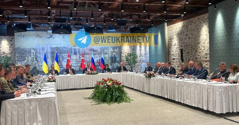 Розпочались переговори делегацій України, Туреччини та росії