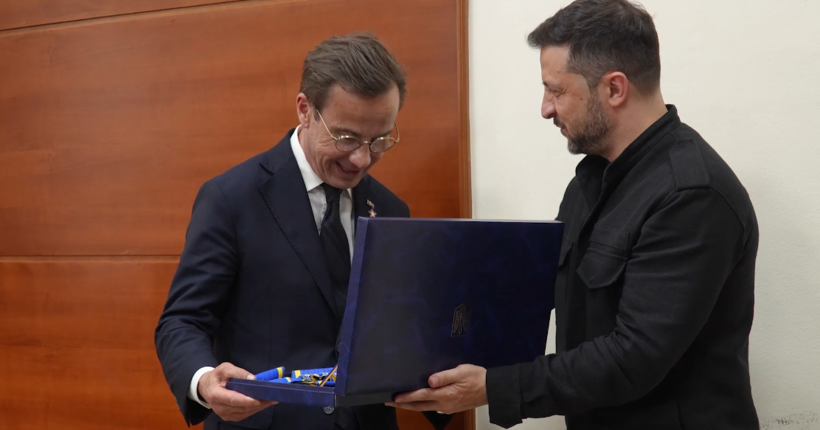 Зеленський провів розмову з прем’єром Швеції: обговорили переговори, тиск на росію та спільні дії