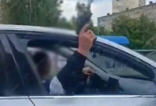 Стріляли з авто на ходу у Києві: поліція затримала зловмисників (відео)
