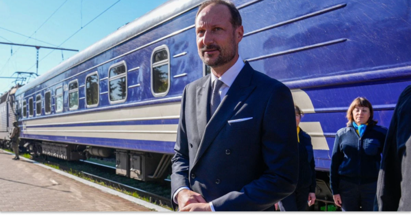 Кронпринц Норвегії Гокон під час візиту до Києва заявив про незмінну підтримку України