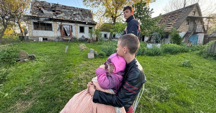 Київщина: від атаки російських дронів постраждала родина з п'яти осіб 