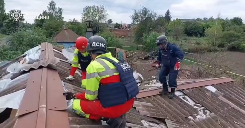 На Сумщині рятувальники завершили відновлювальні роботи після ворожого удару